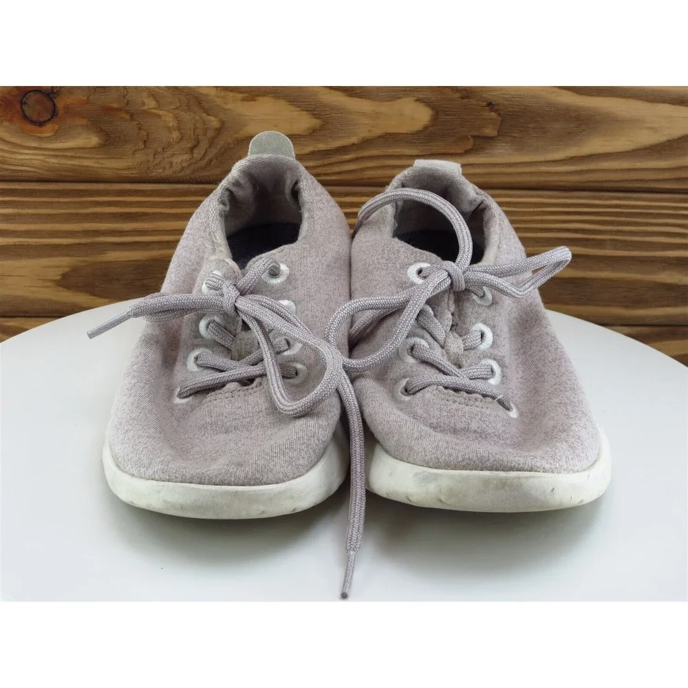 Allbirds‎ Size 8 Sneaker Purple Fabric Medium (B, M) Wool Runners Lace Up Women